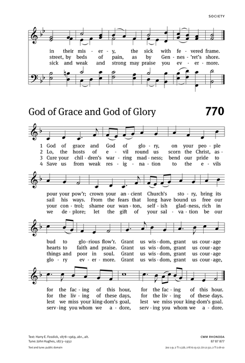 Christian Worship: Hymnal page 791