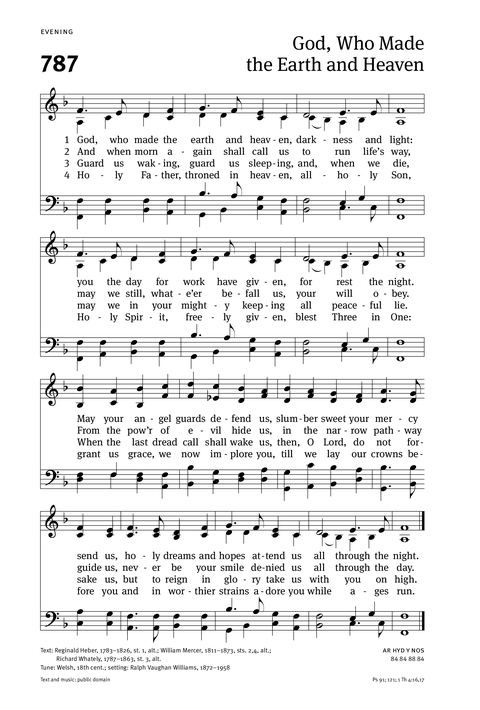 Christian Worship: Hymnal page 808