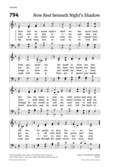 Christian Worship: Hymnal page 816