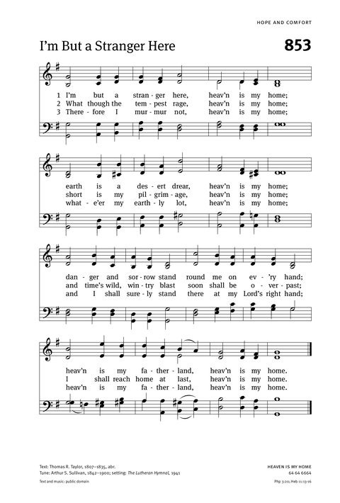 Christian Worship: Hymnal page 889