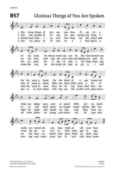 Christian Worship: Hymnal page 896