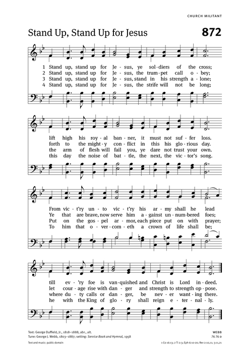 Christian Worship: Hymnal page 917