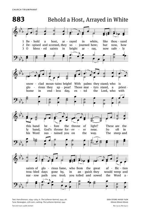 Christian Worship: Hymnal page 930