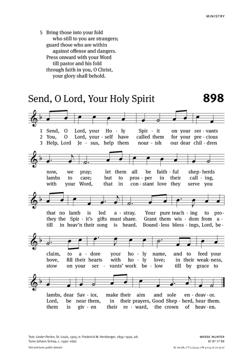Christian Worship: Hymnal page 955
