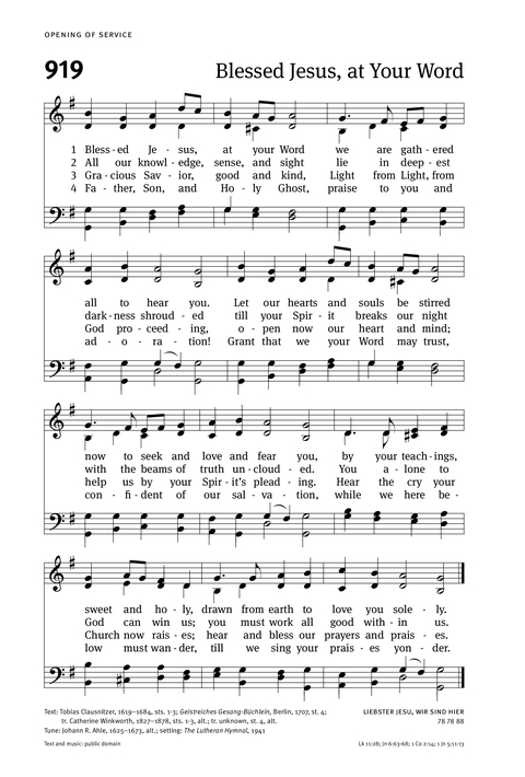 Christian Worship: Hymnal page 976