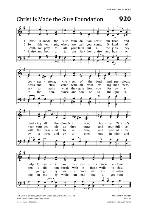 Christian Worship: Hymnal page 977