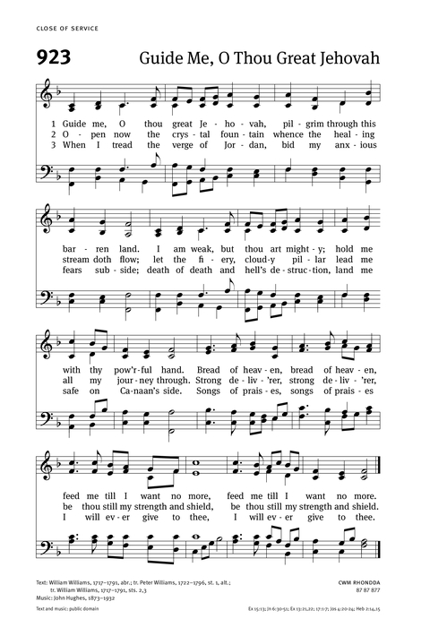 Christian Worship: Hymnal page 980
