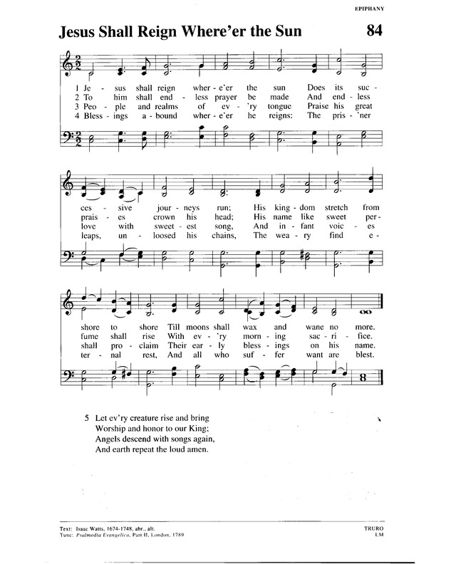Christian Worship (1993): a Lutheran hymnal page 262