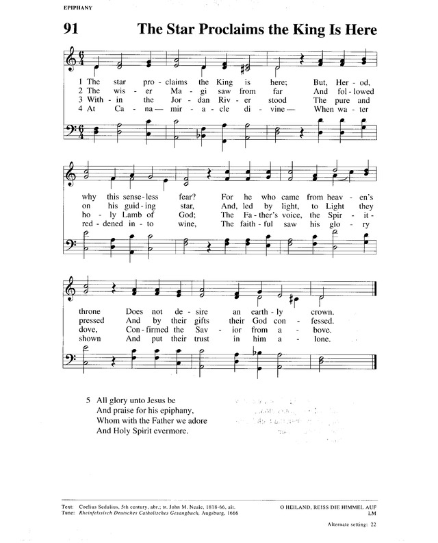 Christian Worship (1993): a Lutheran hymnal page 271