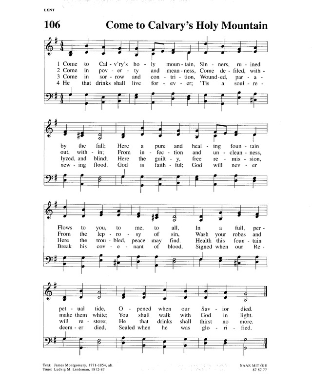 Christian Worship (1993): a Lutheran hymnal page 289