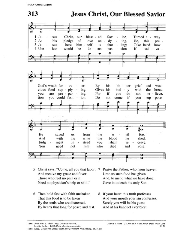 Christian Worship (1993): a Lutheran hymnal page 549