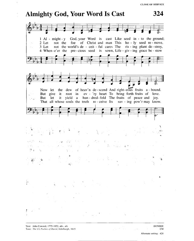 Christian Worship (1993): a Lutheran hymnal page 562