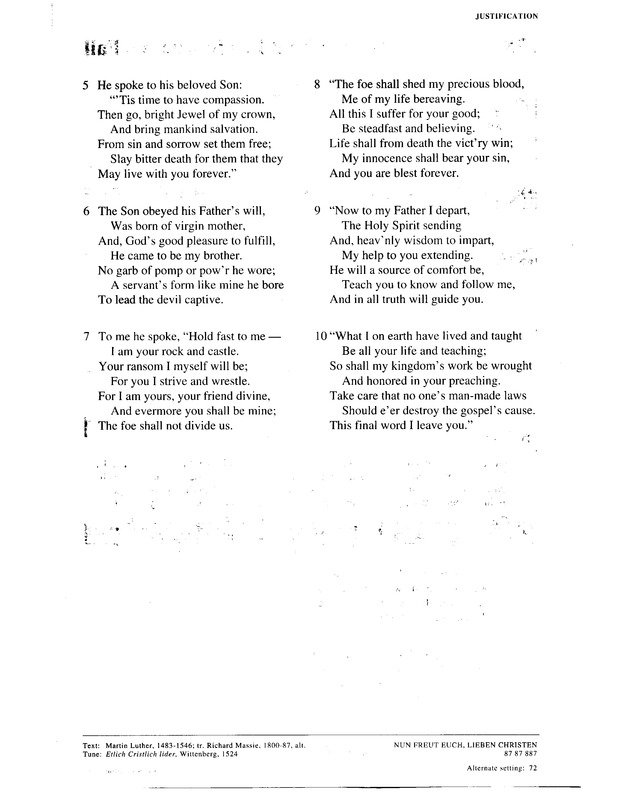 Christian Worship (1993): a Lutheran hymnal page 626