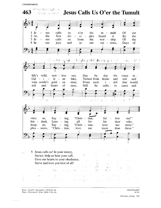 Christian Worship (1993): a Lutheran hymnal page 729
