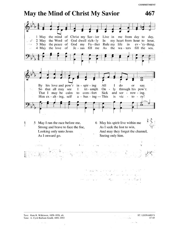 Christian Worship (1993): a Lutheran hymnal page 734