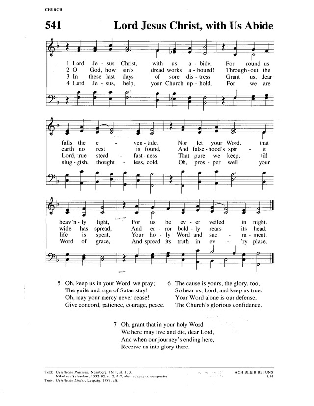 Christian Worship (1993): a Lutheran hymnal page 819