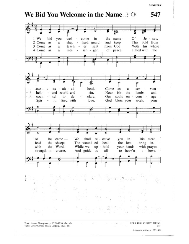 Christian Worship (1993): a Lutheran hymnal page 826