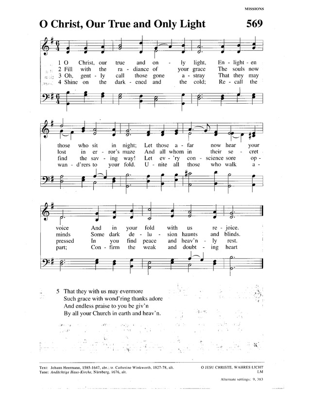 Christian Worship (1993): a Lutheran hymnal page 856