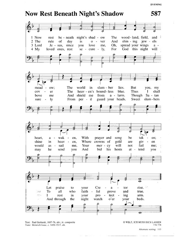 Christian Worship (1993): a Lutheran hymnal page 878