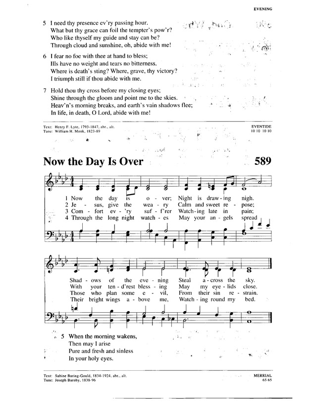Christian Worship (1993): a Lutheran hymnal page 880