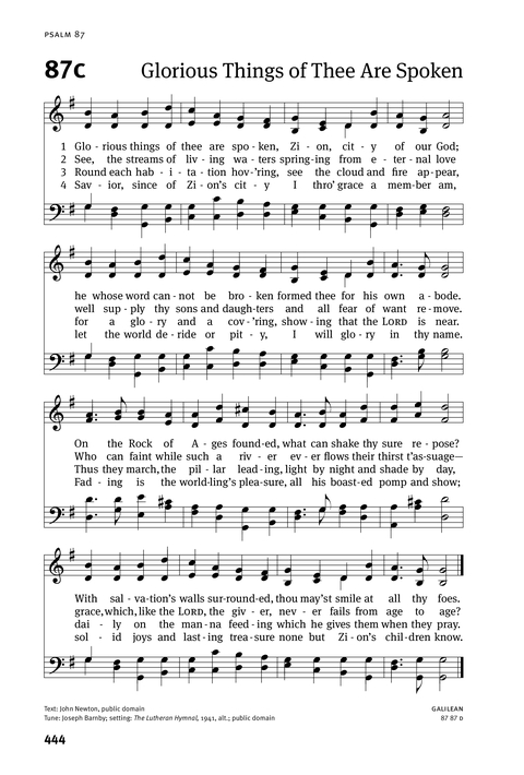 Christian Worship: Psalter page 444