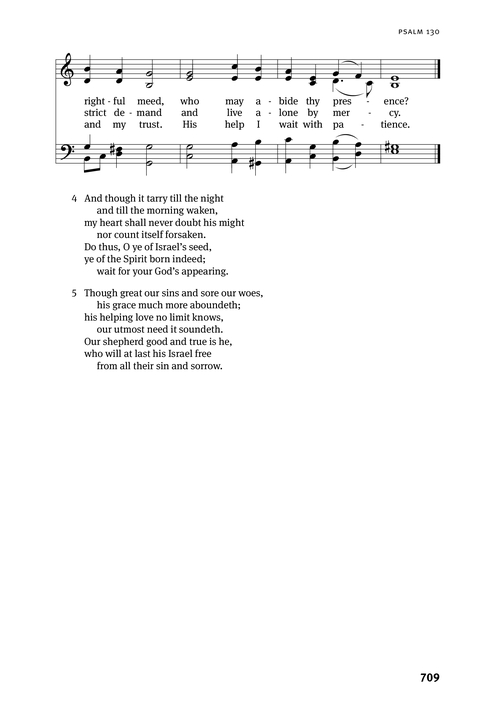 Christian Worship: Psalter page 709