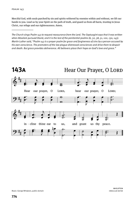 Christian Worship: Psalter page 774