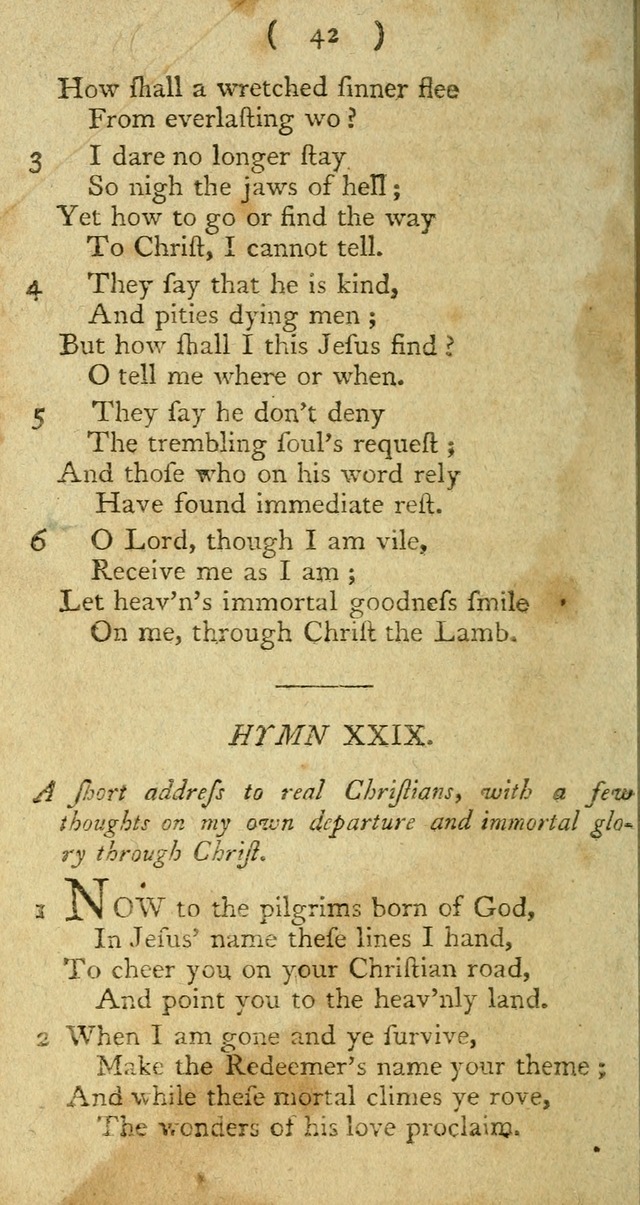 A Collection of Hymns for the use of Christians page 116