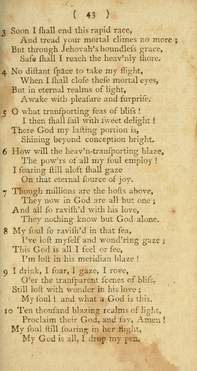 A Collection of Hymns for the use of Christians page 117