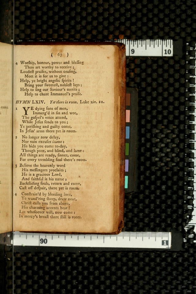 A Collection of Hymns for the use of Christians page 67