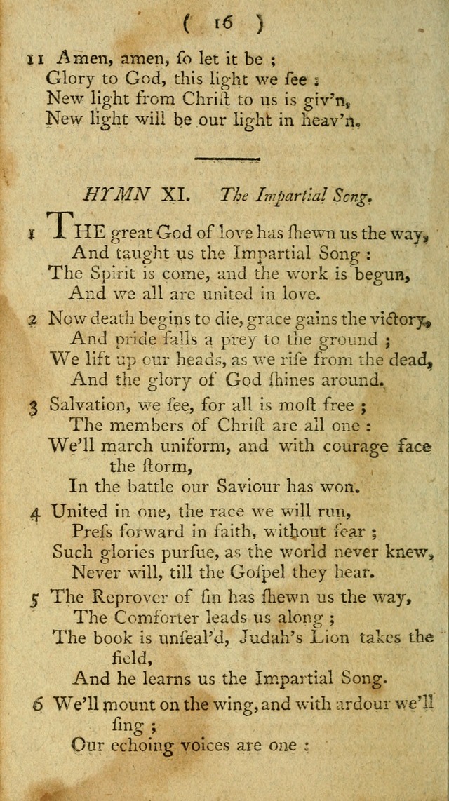 A Collection of Hymns for the use of Christians page 90