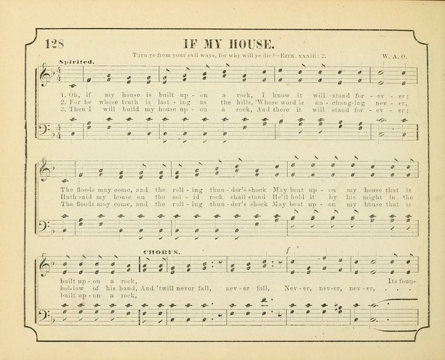 Crown of Life: a collection of songs, new and old, for the use in the Sunday-school, prayer and praise meetings, and the home circle page 128