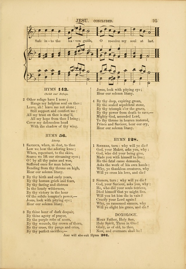 A Collection of Sacred Song: being an eclectic compilation for the use of churches, families, and boarding-schools... page 100