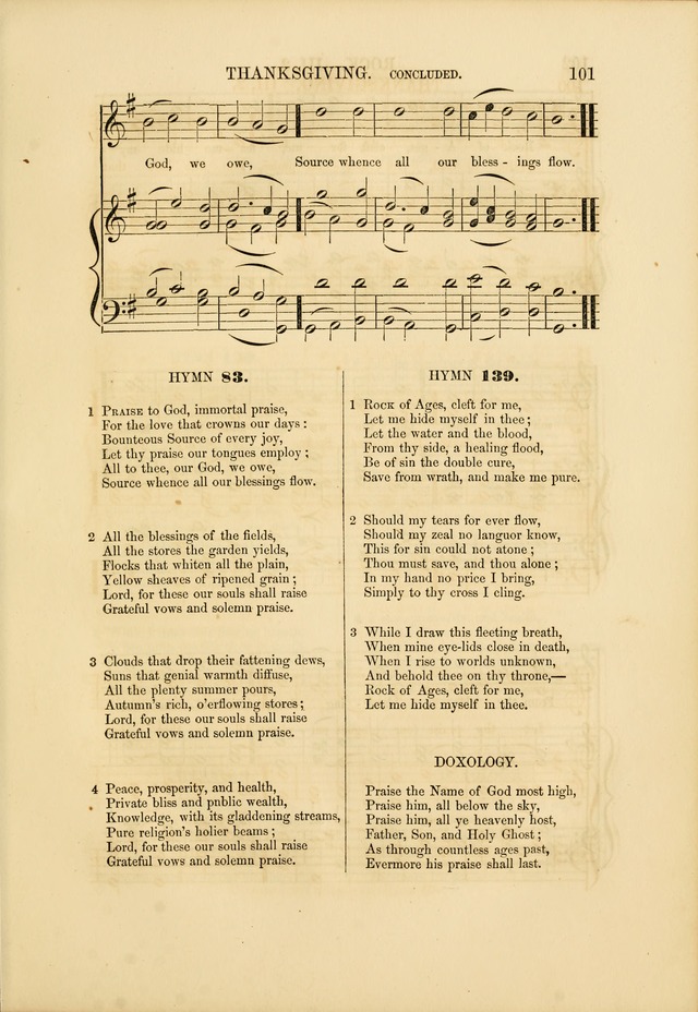 A Collection of Sacred Song: being an eclectic compilation for the use of churches, families, and boarding-schools... page 106