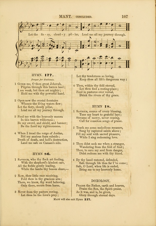 A Collection of Sacred Song: being an eclectic compilation for the use of churches, families, and boarding-schools... page 112