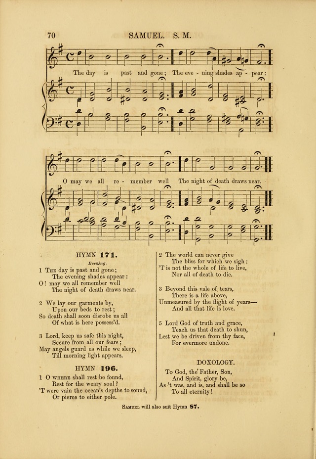 A Collection of Sacred Song: being an eclectic compilation for the use of churches, families, and boarding-schools... page 75