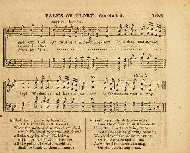 The Diadem: a collection of tunes and hymns for Sunday school and devotional meetings page 103