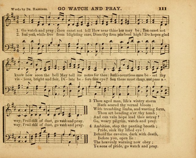 The Diadem: a collection of tunes and hymns for Sunday school and devotional meetings page 111
