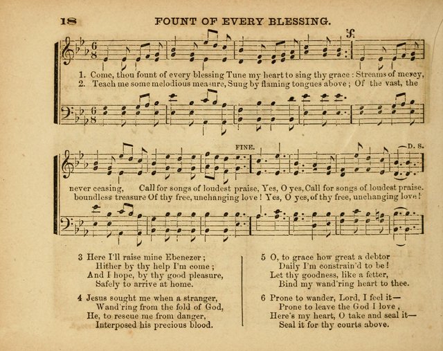 The Diadem: a collection of tunes and hymns for Sunday school and devotional meetings page 18