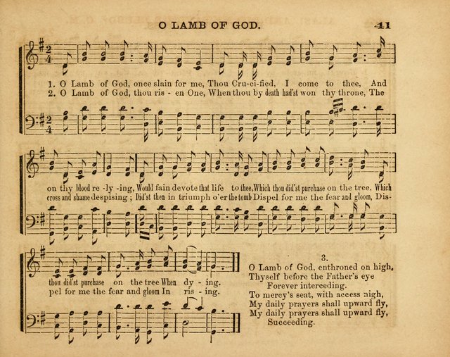 The Diadem: a collection of tunes and hymns for Sunday school and devotional meetings page 41