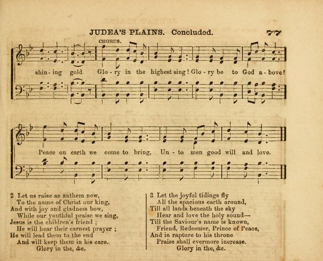 The Diadem: a collection of tunes and hymns for Sunday school and devotional meetings page 77