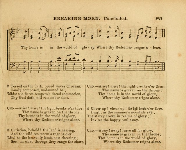 The Diadem: a collection of tunes and hymns for Sunday school and devotional meetings page 81