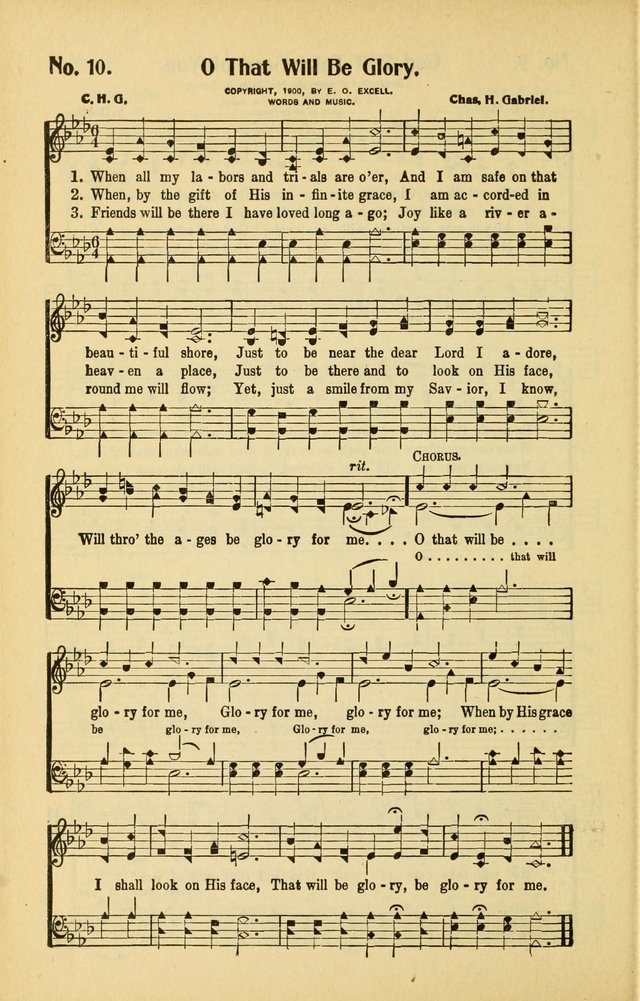 Diadems: a collection of religious songs, new and old, for the church and Sunday school page 10