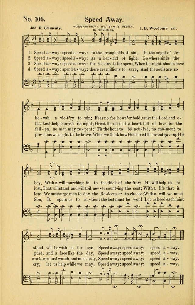 Diadems: a collection of religious songs, new and old, for the church and Sunday school page 106