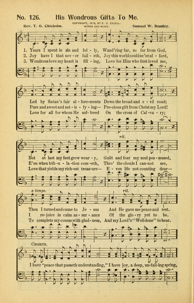 Diadems: a collection of religious songs, new and old, for the church and Sunday school page 126