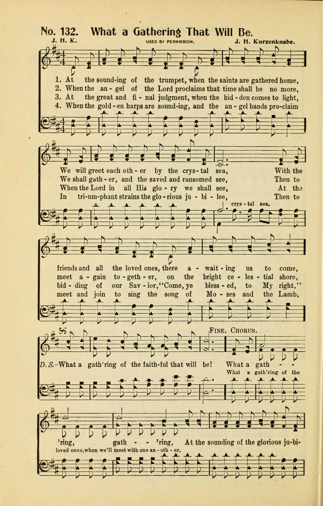 Diadems: a collection of religious songs, new and old, for the church and Sunday school page 132