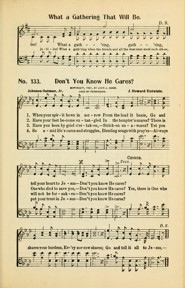 Diadems: a collection of religious songs, new and old, for the church and Sunday school page 133