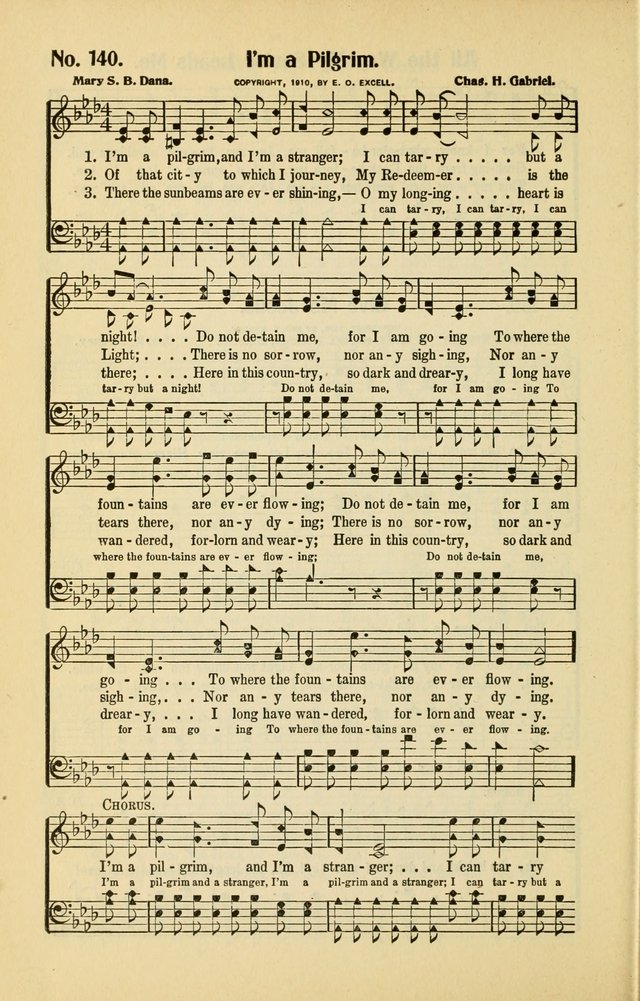 Diadems: a collection of religious songs, new and old, for the church and Sunday school page 140