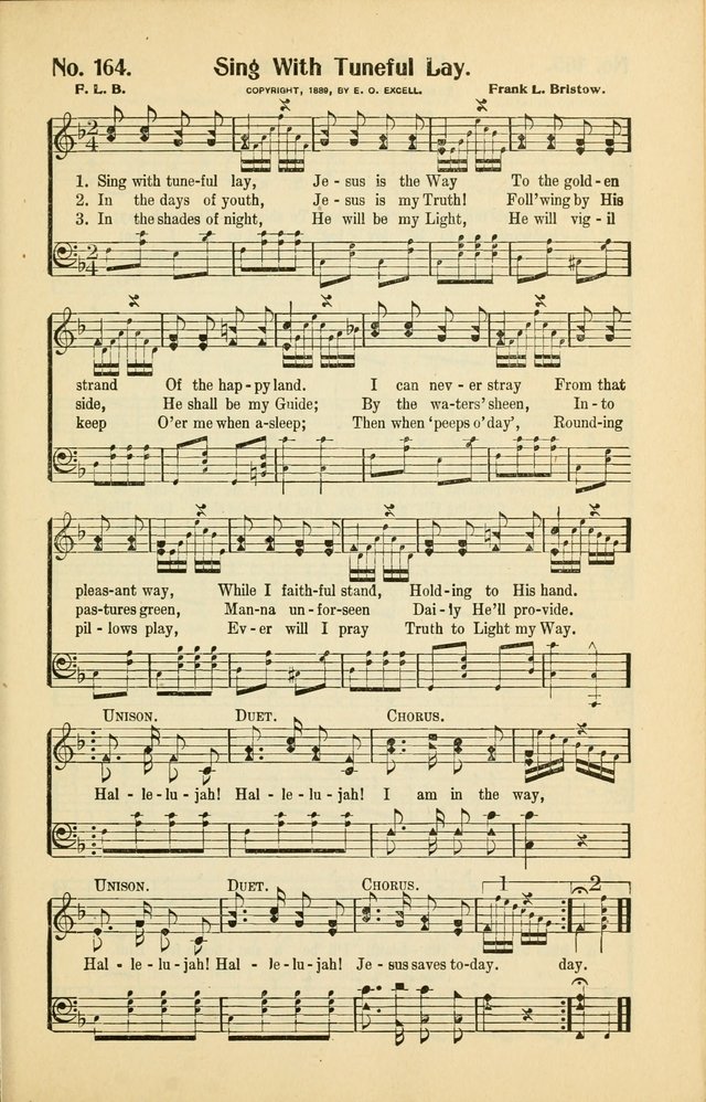 Diadems: a collection of religious songs, new and old, for the church and Sunday school page 163