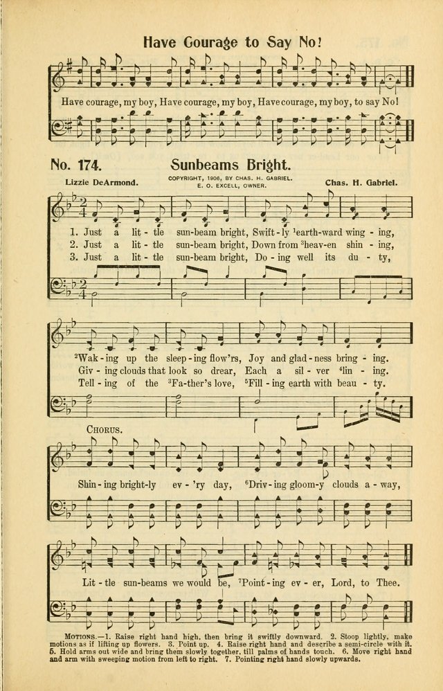 Diadems: a collection of religious songs, new and old, for the church and Sunday school page 173